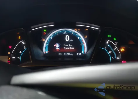 2020 Honda Civic Ex z USA, uszkodzony, nr VIN 19XFC1F3XLE208410